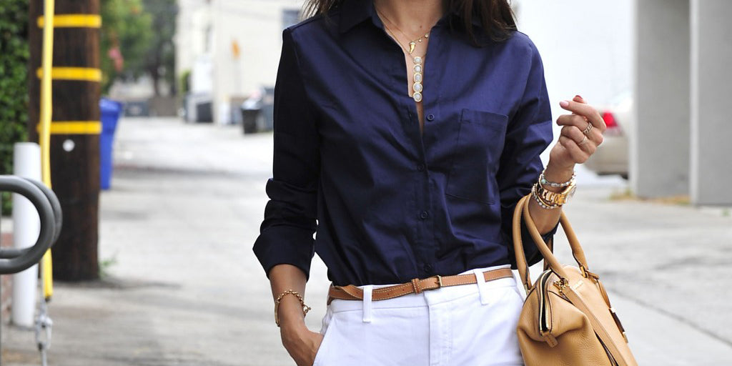 How to wear blue and match it for a "turn-eyes" look