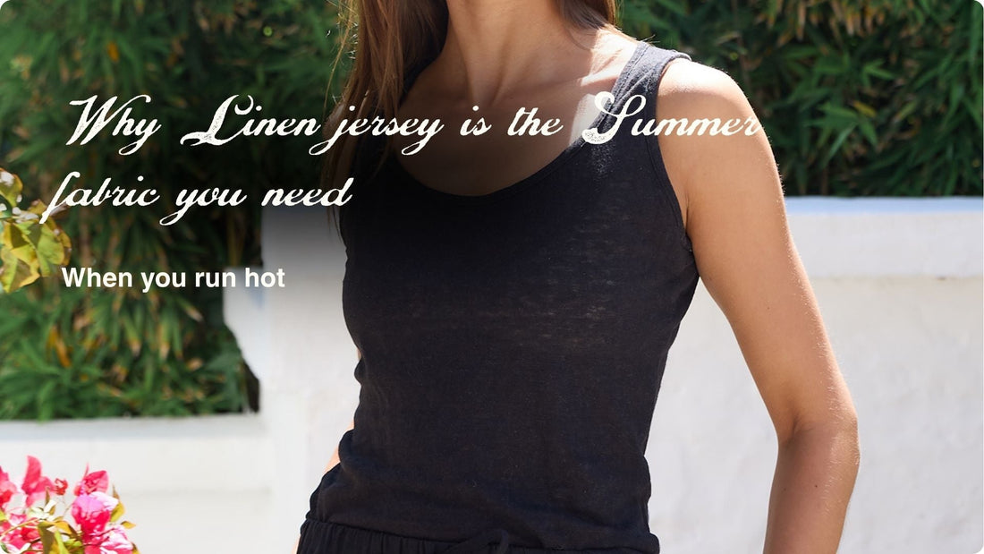 Why Linen Jersey Is the Summer Fabric You Didn’t Know You Needed