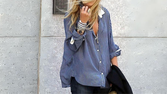 Banker's shirt street-style trend