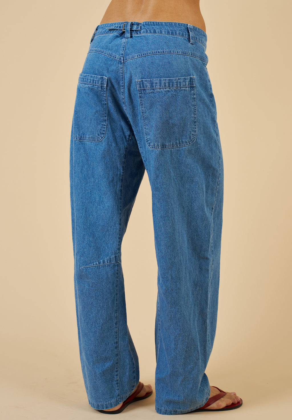 Aosta Linen Denim Pants