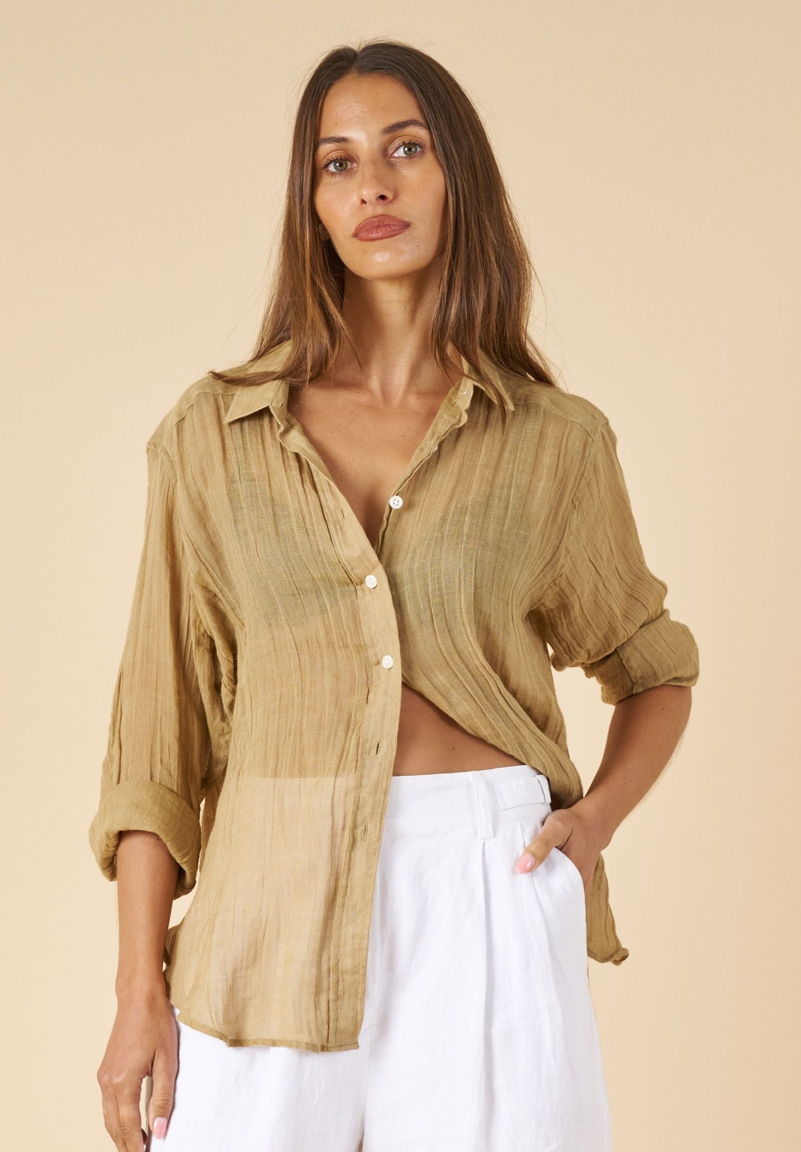 Crinkle-Shirt
