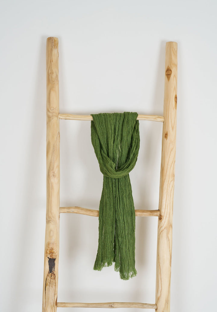 GIFT - French Linen Crinkled Scarf