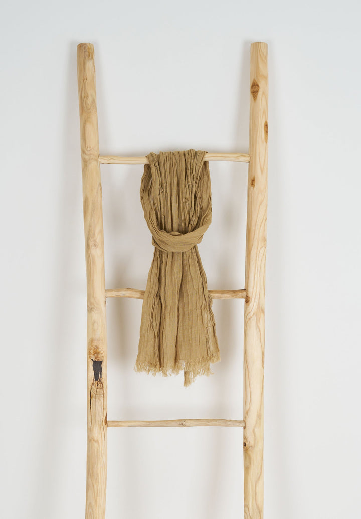 GIFT - French Linen Crinkled Scarf