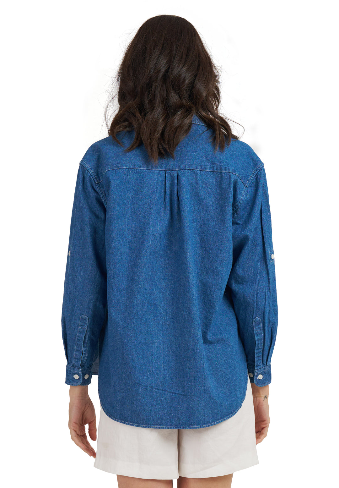 Denime Light Blue Linen Shirt