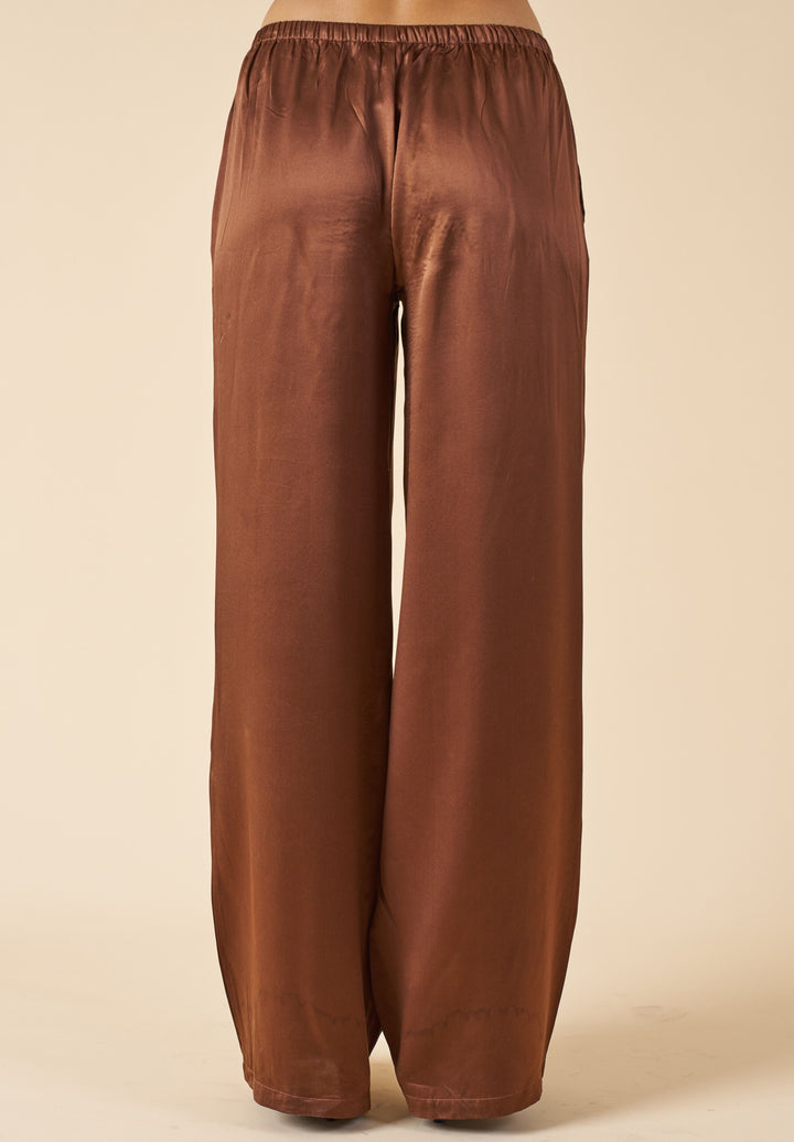 Lulu-Pants Mocha Silk