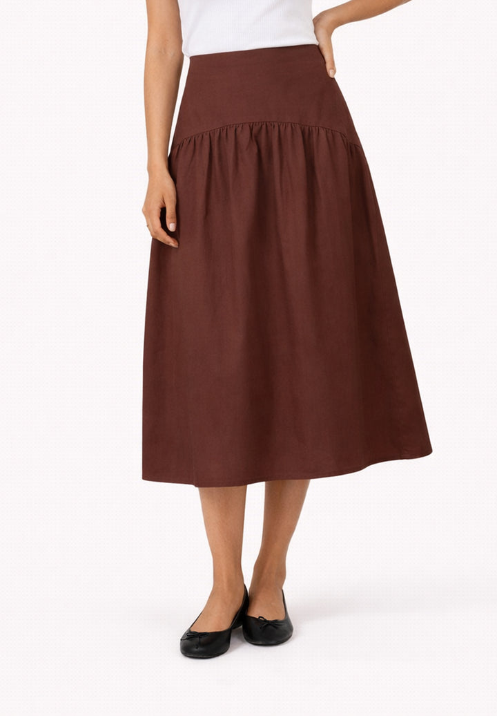 Mare Moka Cotton Skirt