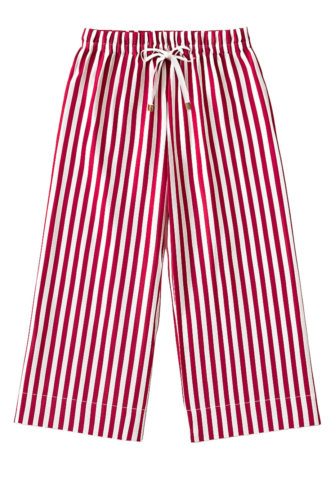 Palazzo Red Stripes Pants