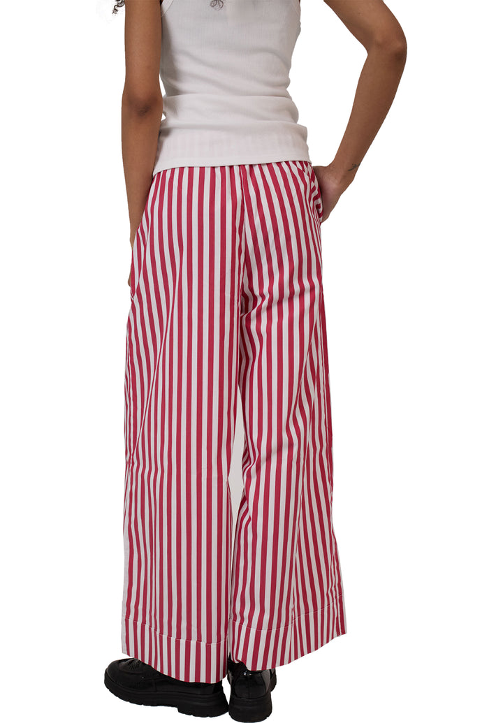 Palazzo Red Stripes Pants