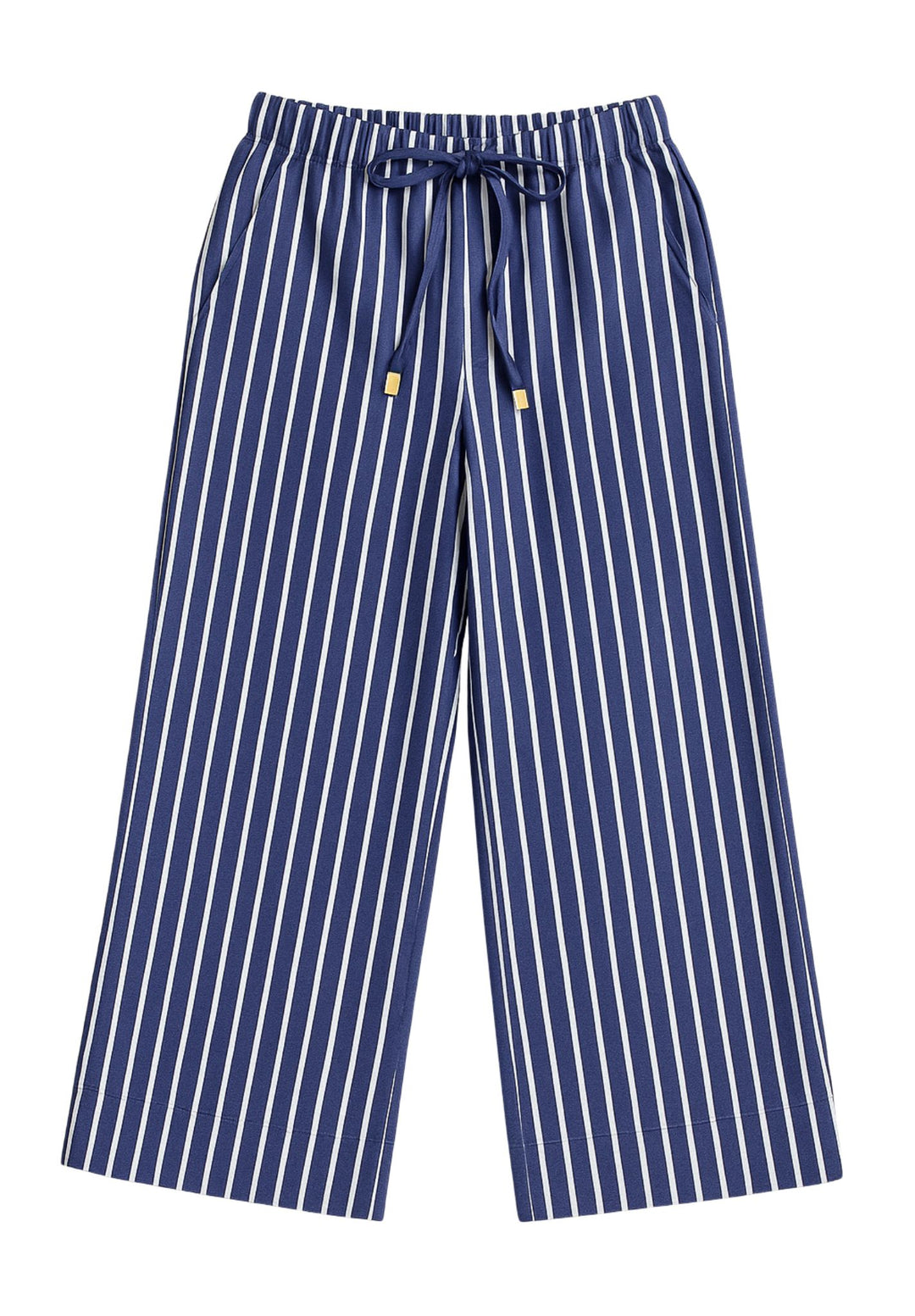 Palazzo Dark Blue Stripes Pants