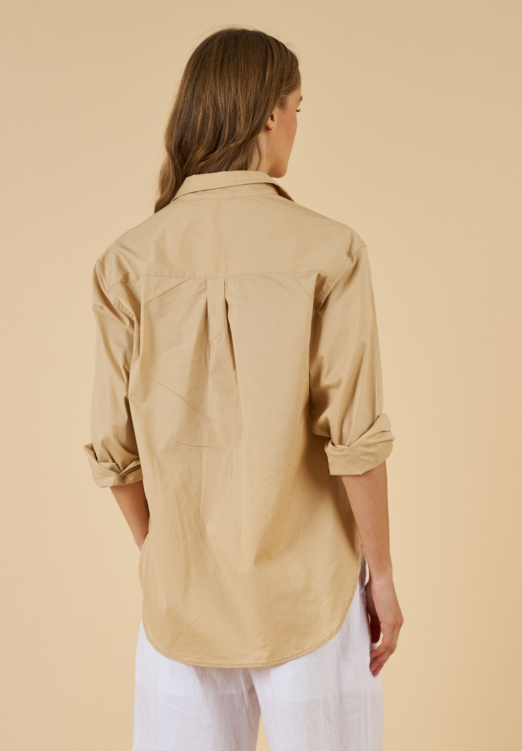 Poppy Caramel Oversized Shirt