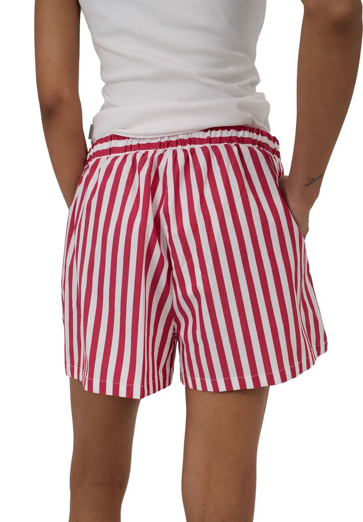 Shoshana Red Stripes Shorts