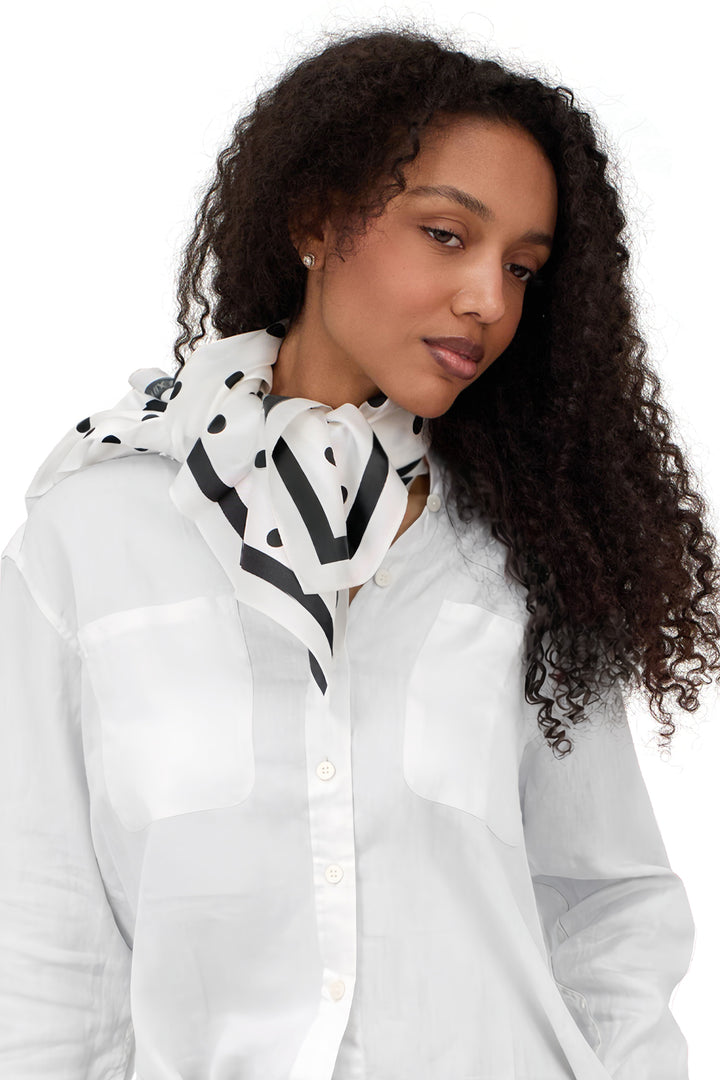 Winter Silk Square Scarf x Colour Analysis