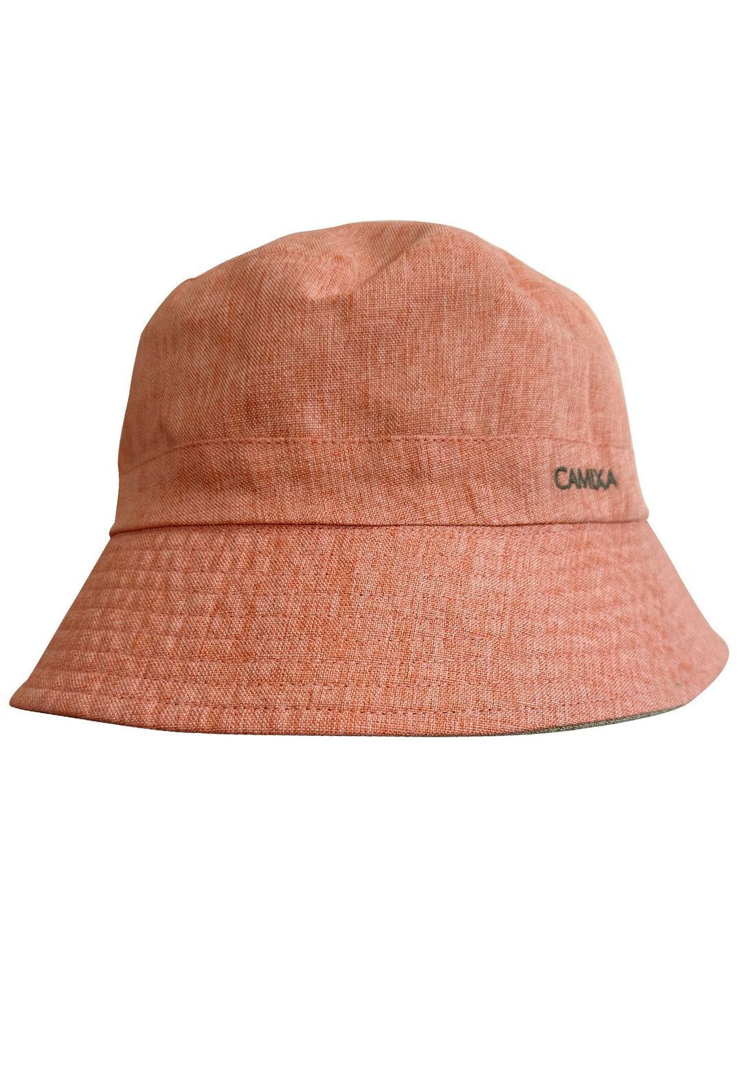 GIFT - Beckie Bucket Hat in Pure French Linen - reversible two colours