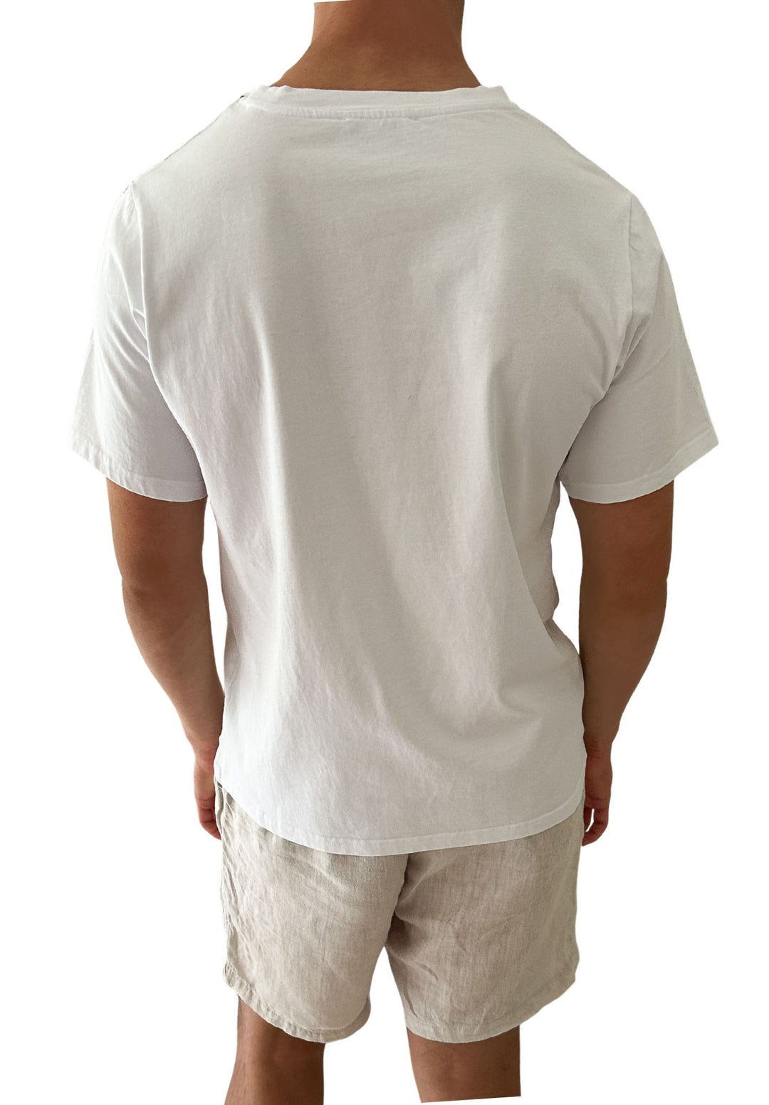 ATeesha White Cotton T-Shirt