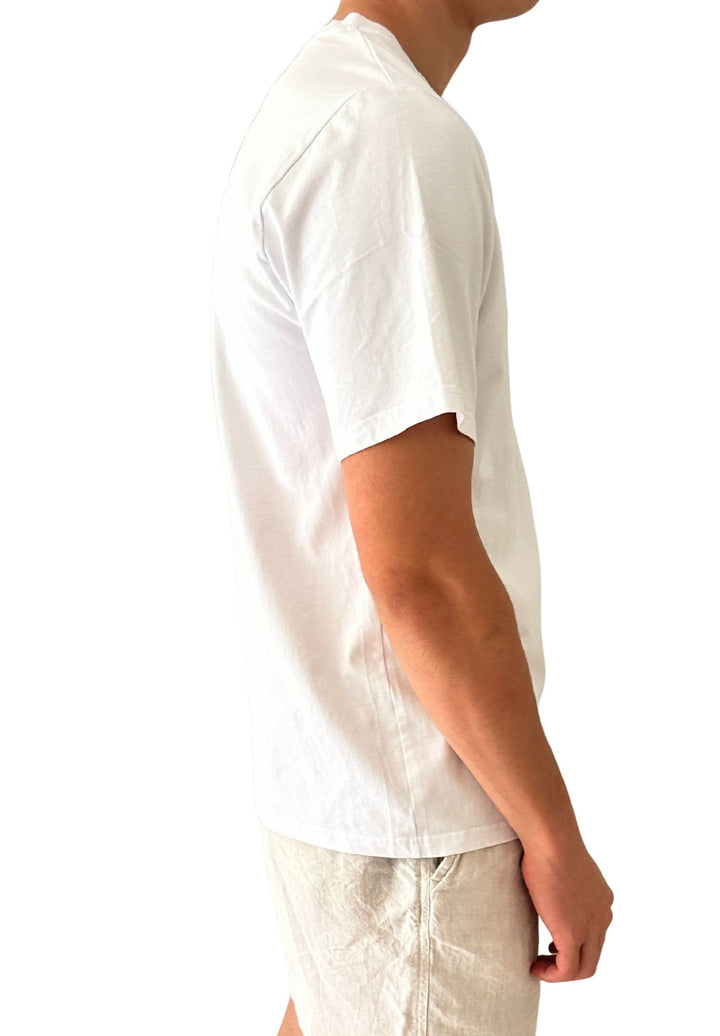 ATeesha White Cotton T-Shirt