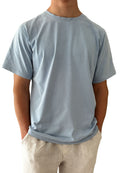 ATeesha Sky Boxy Cotton T-Shirt