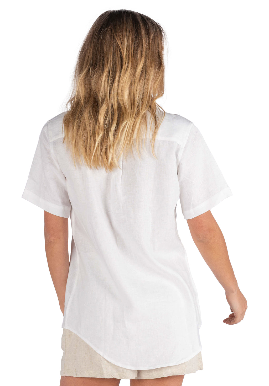 Revere Short Sleeve White