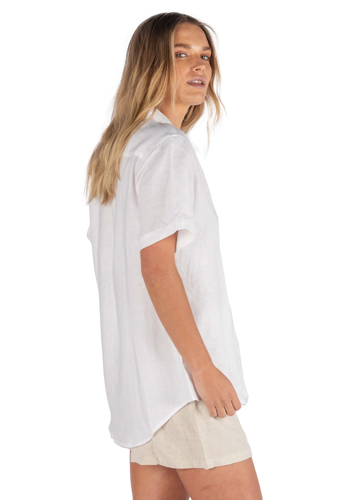 Revere Short Sleeve White