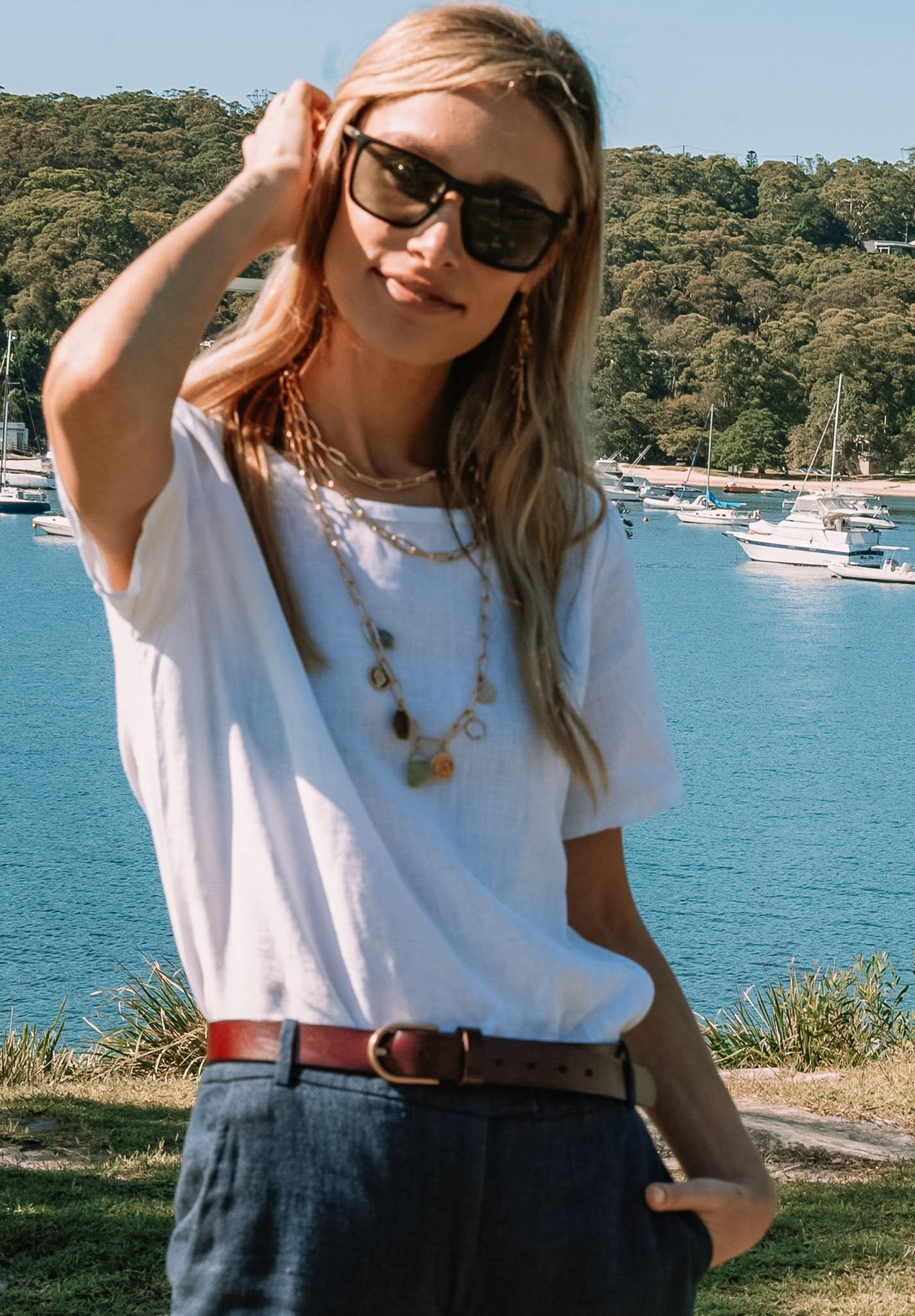 Teena White, Linen T-Shirt