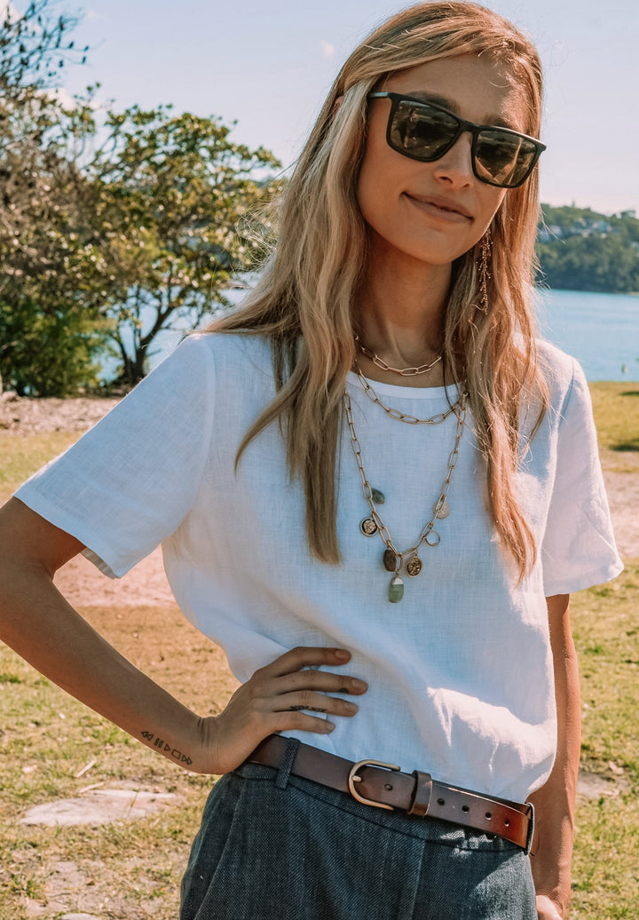 Teena White, Linen T-Shirt